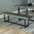 Amarapal Solid Wood Two Tone Bench-1698531418