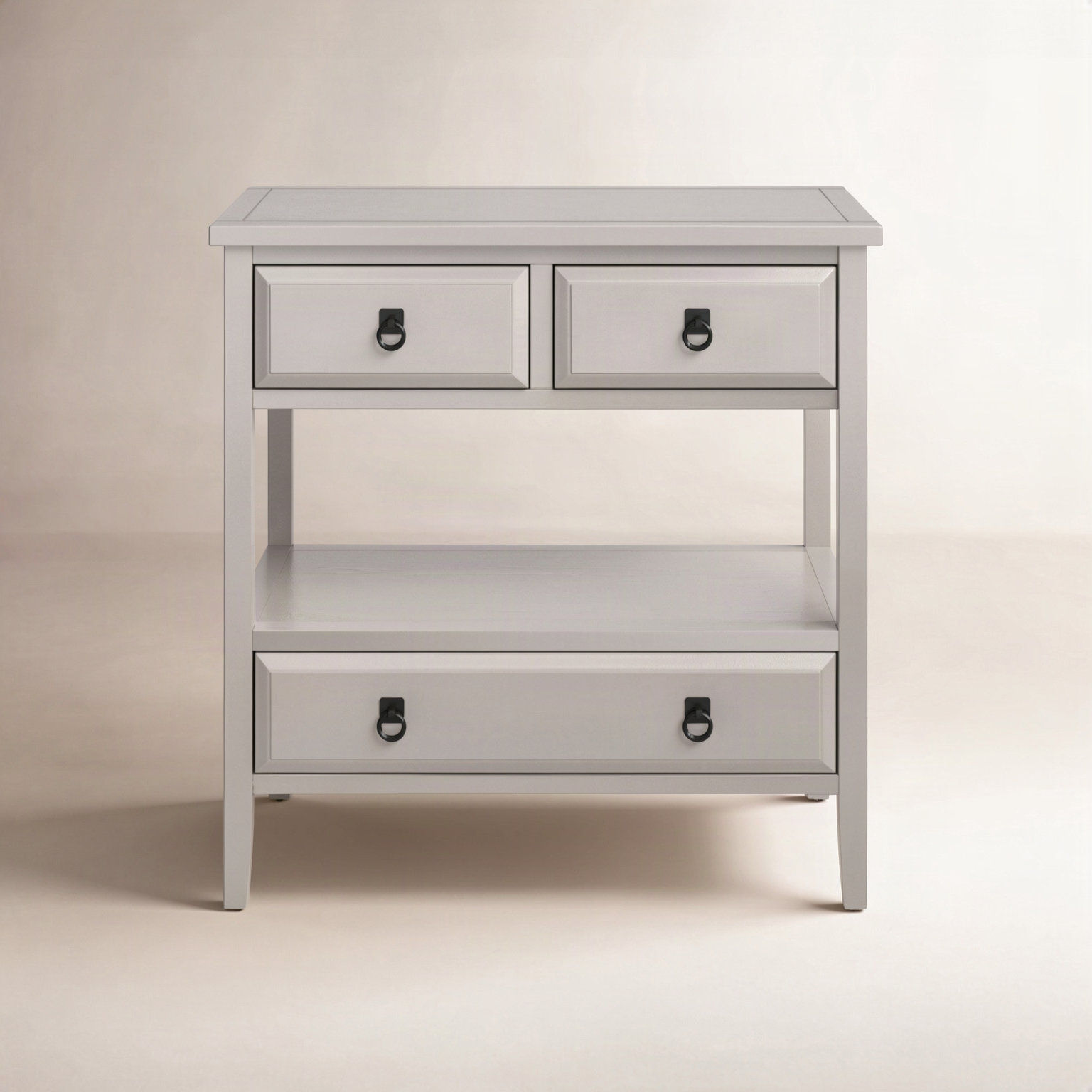 Sadie 32" Console Table, Quartz Gray