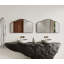  Miroir asymétrique Miroir mural irrégulier Miroirs rectangulaires uniques pour salle de bain, vestibule, salon, chambre à coucher-117095582-117095579