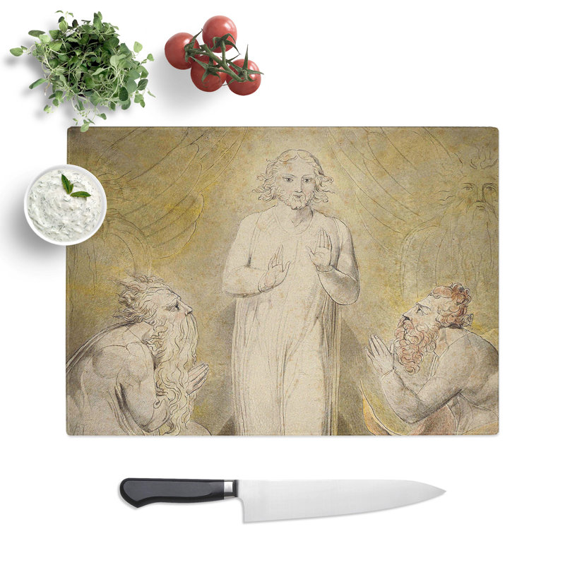Transfiguration by William Blake Chopping Board, 0.4cm H x 20cm W x 28.5cm L