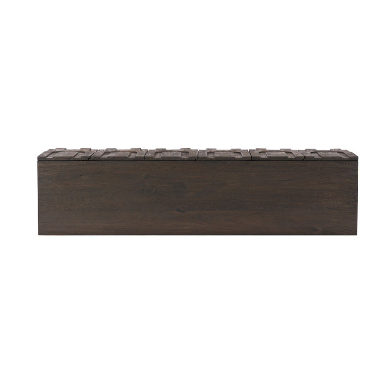 Rivka Media Console, Dark Mango