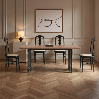 Ensemble de table de salle à manger moderne et élégant