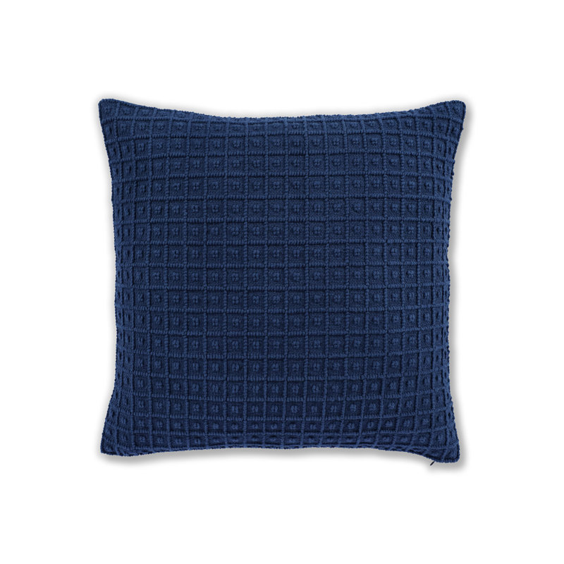 Southern Tide Finn Square Navy Decorative Pillow