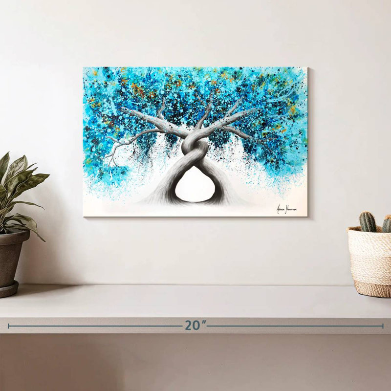 Harnek torsadant des arbres récifaux, H 8 po x l 12 po