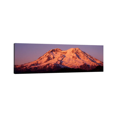 USA, Washington, Mount Rainier National Park - Wrapped Canvas Panoramic Print