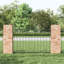 vidaXL Fence Element Grey 66.93 x 39.37 in Steel-117205468