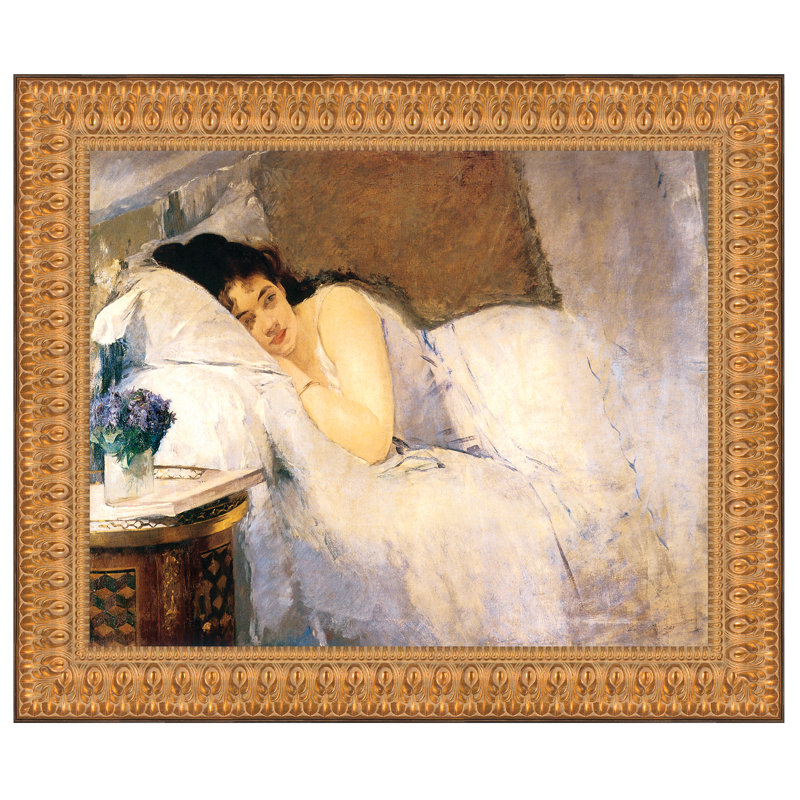 Éveil du matin, 1878, reproduction d'art sur toile encadrée, H 41,5 po x l 50,5 po x P 1,75 po