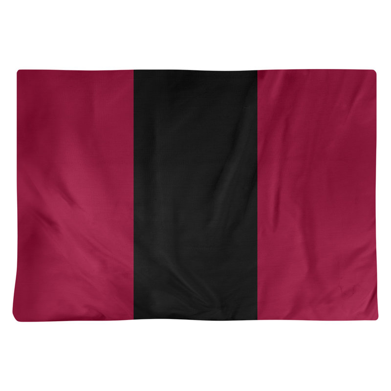 Récapitulatif 18" basket Miami, Rouge / noir / rouge, Sergé de coton