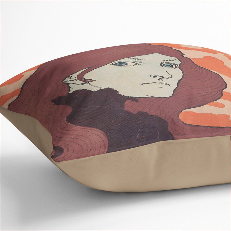 Square Cushion, 55cm H x 55cm W x 20cm D, Stone