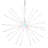 Kurt Adler Pre-Lit 3D Fairy Starburst Light, Multicolor