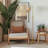 65'' Arched Rattan Floor Lamp For Living Room/bedroom