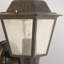 Eloy Bronze Seeded Glass Outdoor Wall Lantern