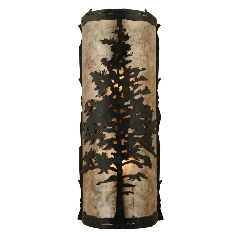 Rustic Lodge 2 - Light Flush Mounted Sconce