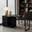 Bureau de coin réversible (sans tabourets)