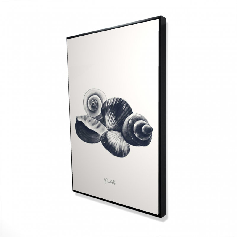 «Blue Seaside Shells», H 36 po x l 24 po