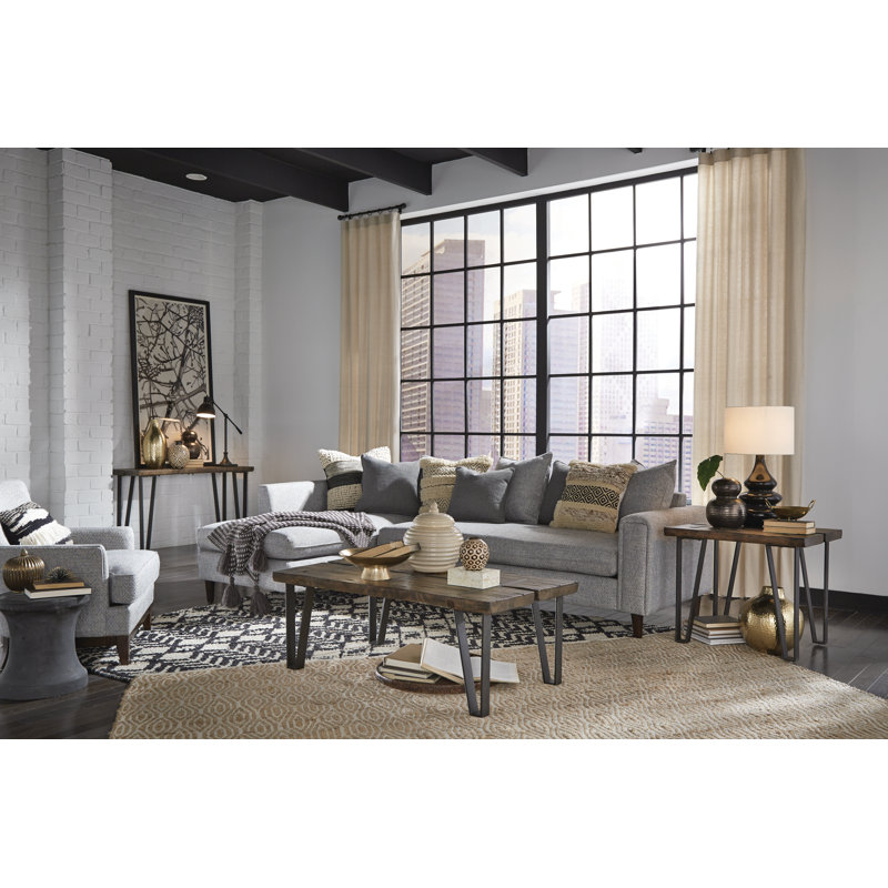 Courts 50'' Glass Top Console Table
