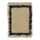 One-of-a-Kind 3'10" X 5'11" Hand Knotted Area Rug