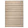 Tapis beige tissé à la machine Givry