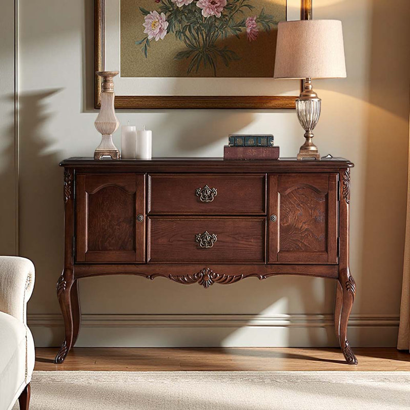 Buffet American American, H 32,68 po x l 47,24 po x P 15,75 po