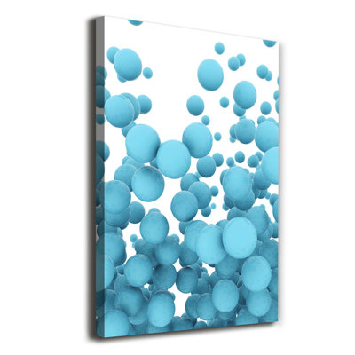 Abstraction Balls - Wrapped Canvas Print