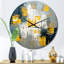 Horloge murale abstraite-93380095