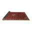 Tapis oriental noir / rouge-374805964