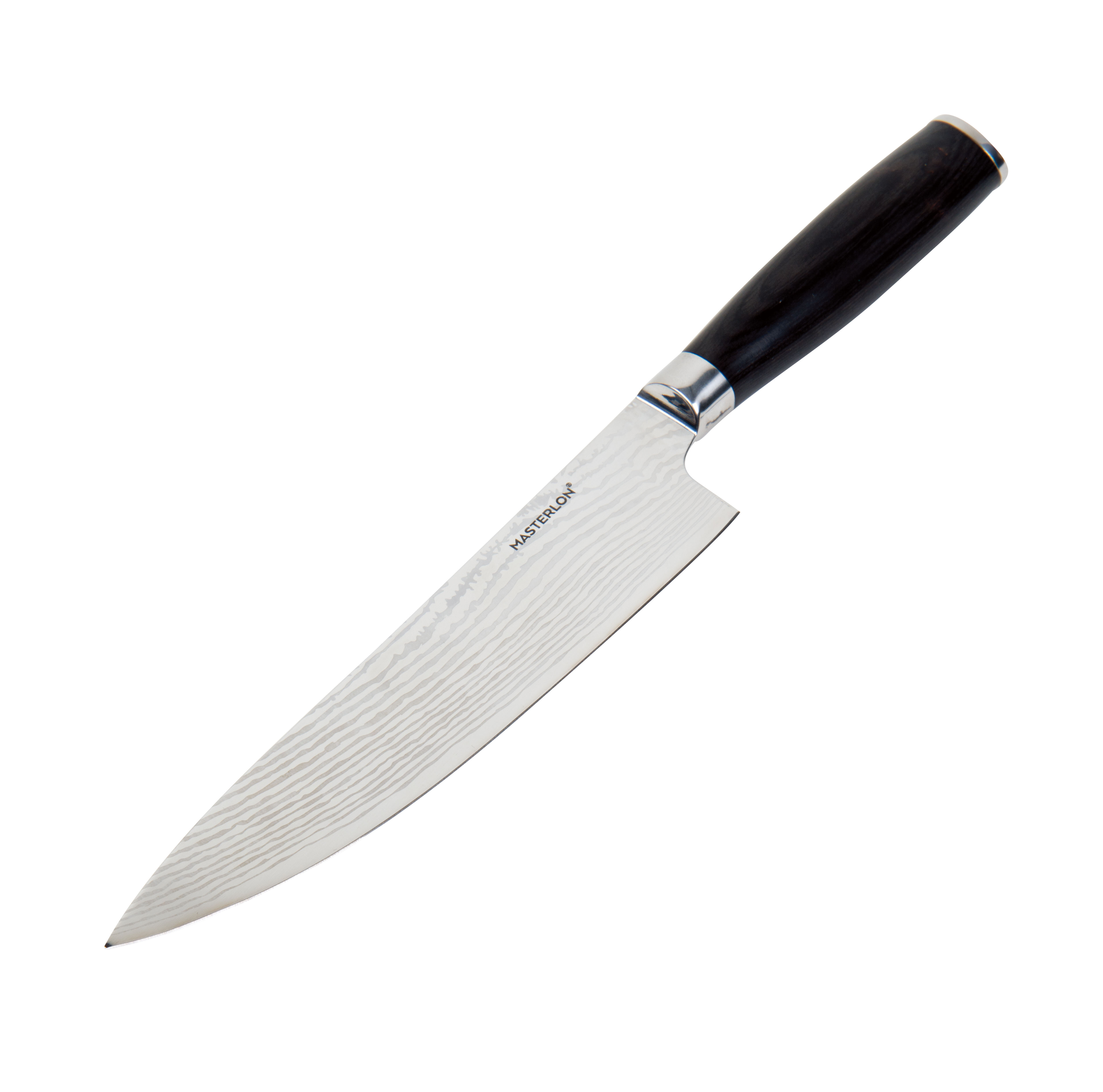 Masterlon 3-Pc Knife Set with Bamboo Cutting Board 8