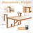 Folding patio tables for balconies L 27.6“ x W 29.5” Siffre