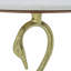 Elegant Swan Side Table with White Marble Top and Gold Aluminum Base for Modern Living Rooms