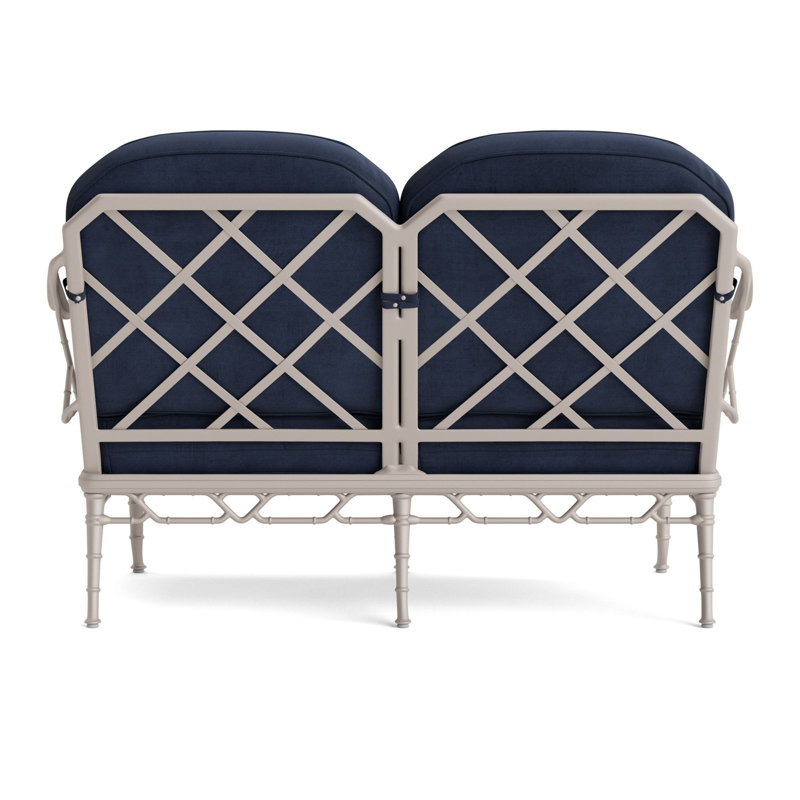 Calcutta Outdoor 2 - Seat Loveseat, Fusion Neptune, Dove