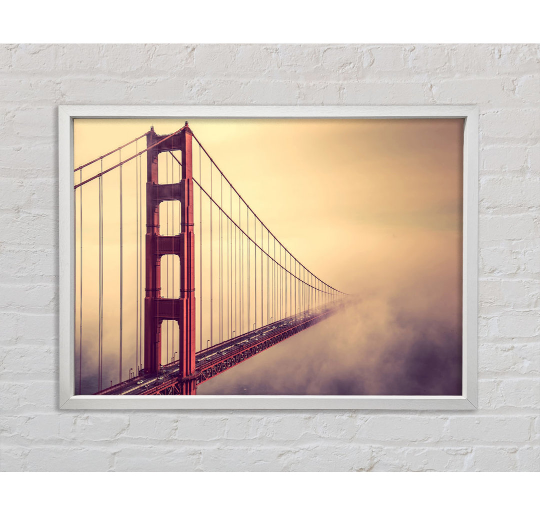 Golden Gate Bridge Nebel - Druck