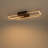 Dimmable LED Wood Flush Mount Ceiling Light