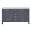 Ensemble de meuble-lavabo double 60 po Claudett-1868869648-1868869645