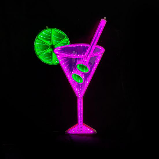 2D Cocktail Glass: Martini