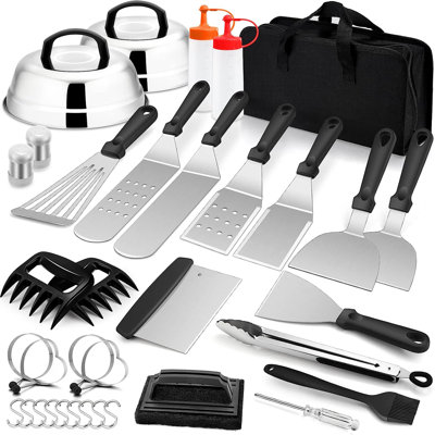 Stainless Steel Dishwasher Safe Grilling Tool Set