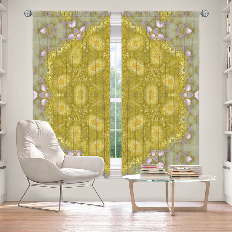 Paire de rideaux obscurcissant en polyester Rufaida, L 40 po x L 82 po