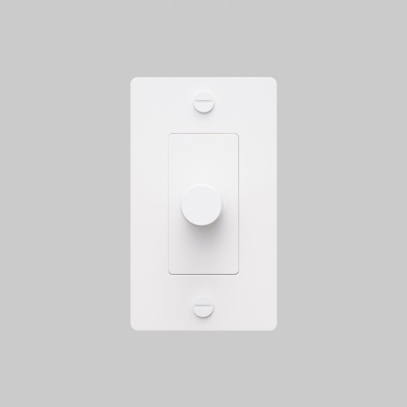 1G Dimmer / Non-Logo , Brass, 1 Gang
