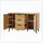 Buffet avec rangement, armoire à café en bois, armoire à 3 tiroirs et 2 portes, armoire à buffet