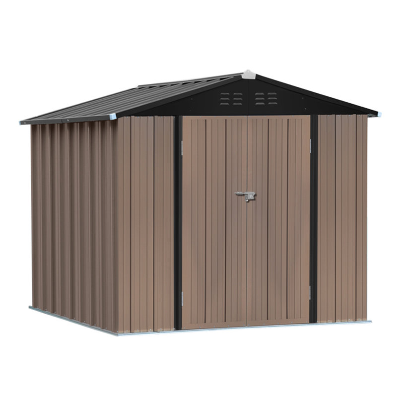 Outdoor Metal Garden Storage Shed