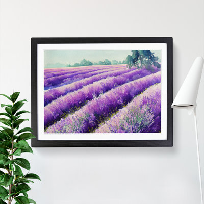 Lavender Field Vol.7 - Framed Print