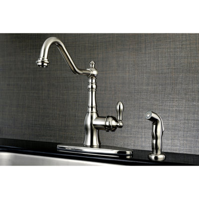 Kingston Brass American Classic Single-Handle Deck Mount Faucet