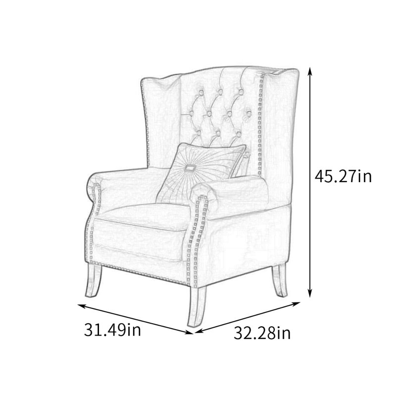 Lemari, Orange Faux Leather