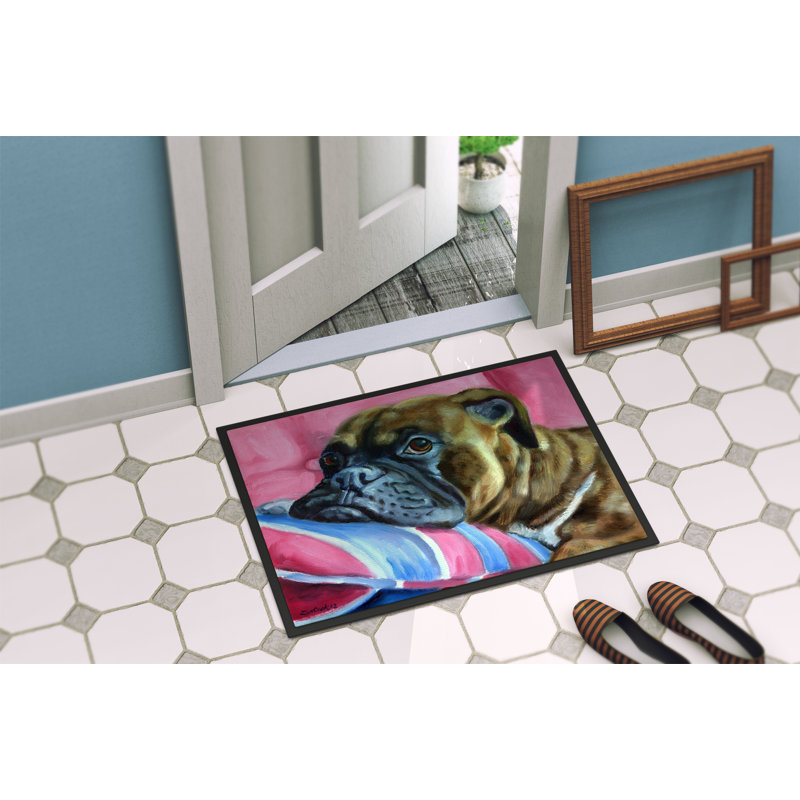 Non-Slip Outdoor Doormat, Rectangle 1'6" x 2'3"