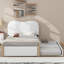 Lit plateforme tapissier blanc avec lit gigogne escamotable blanc-1404769861-1404769882