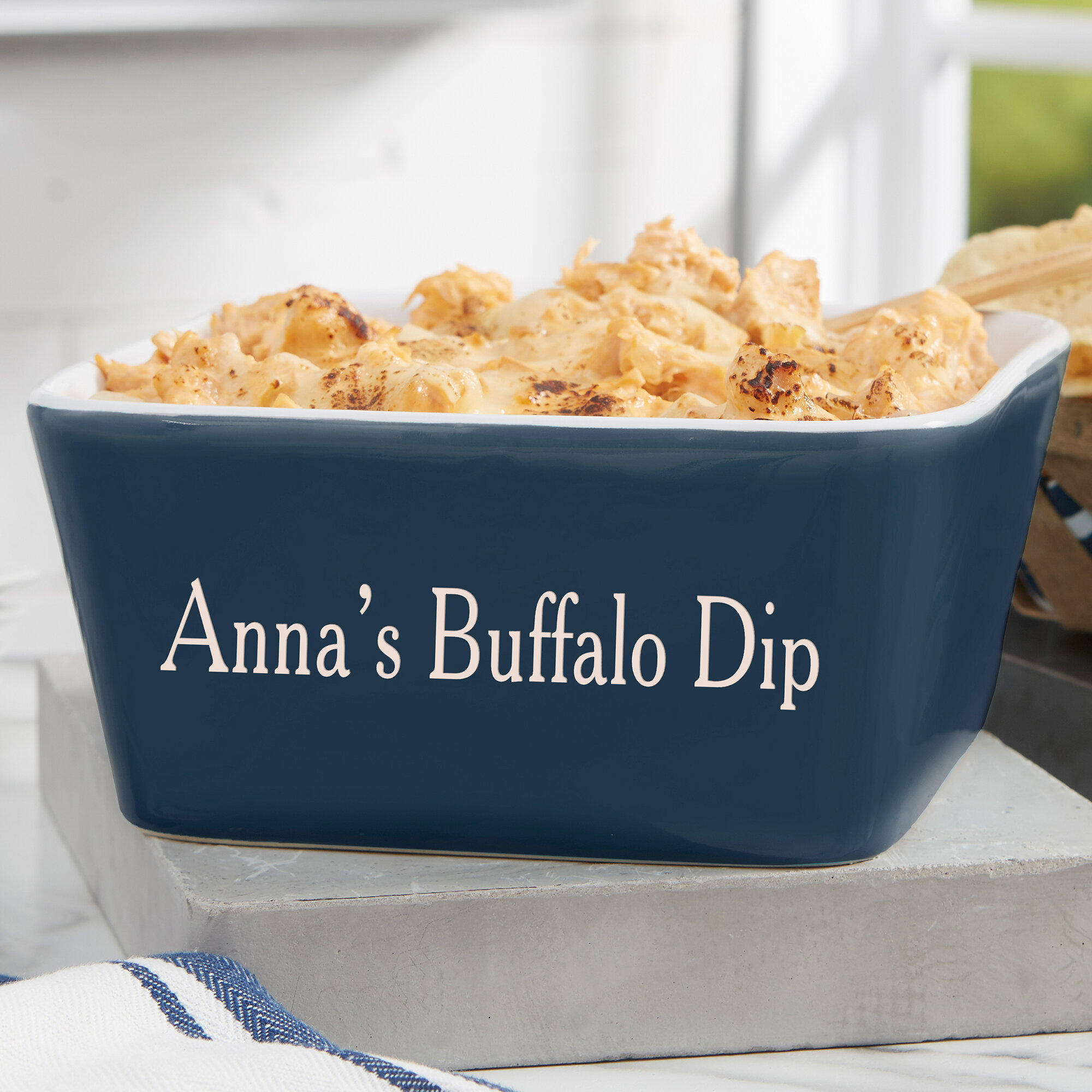 Small Personalized Casserole Dish