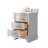 Goleta 24'' Single Bathroom Vanity with Marble Top-512776473