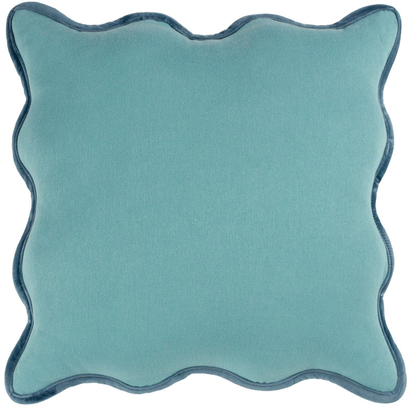 Square Cushion, Mineral/Blue