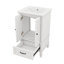 Ensemble de meuble-lavabo 20 po avec lavabo, ensemble de meuble-lavabo 20 po, meuble-lavabo et lavabo avec deux portes et un tiroir