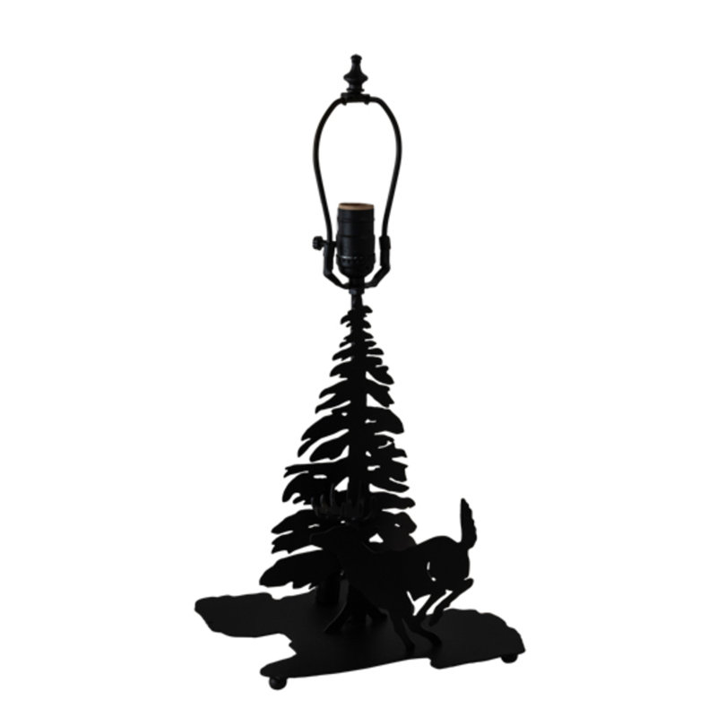 Deer Through The Trees Table Lamp