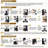 Nbarthome Semi-Automatic Espresso Machine with Frother